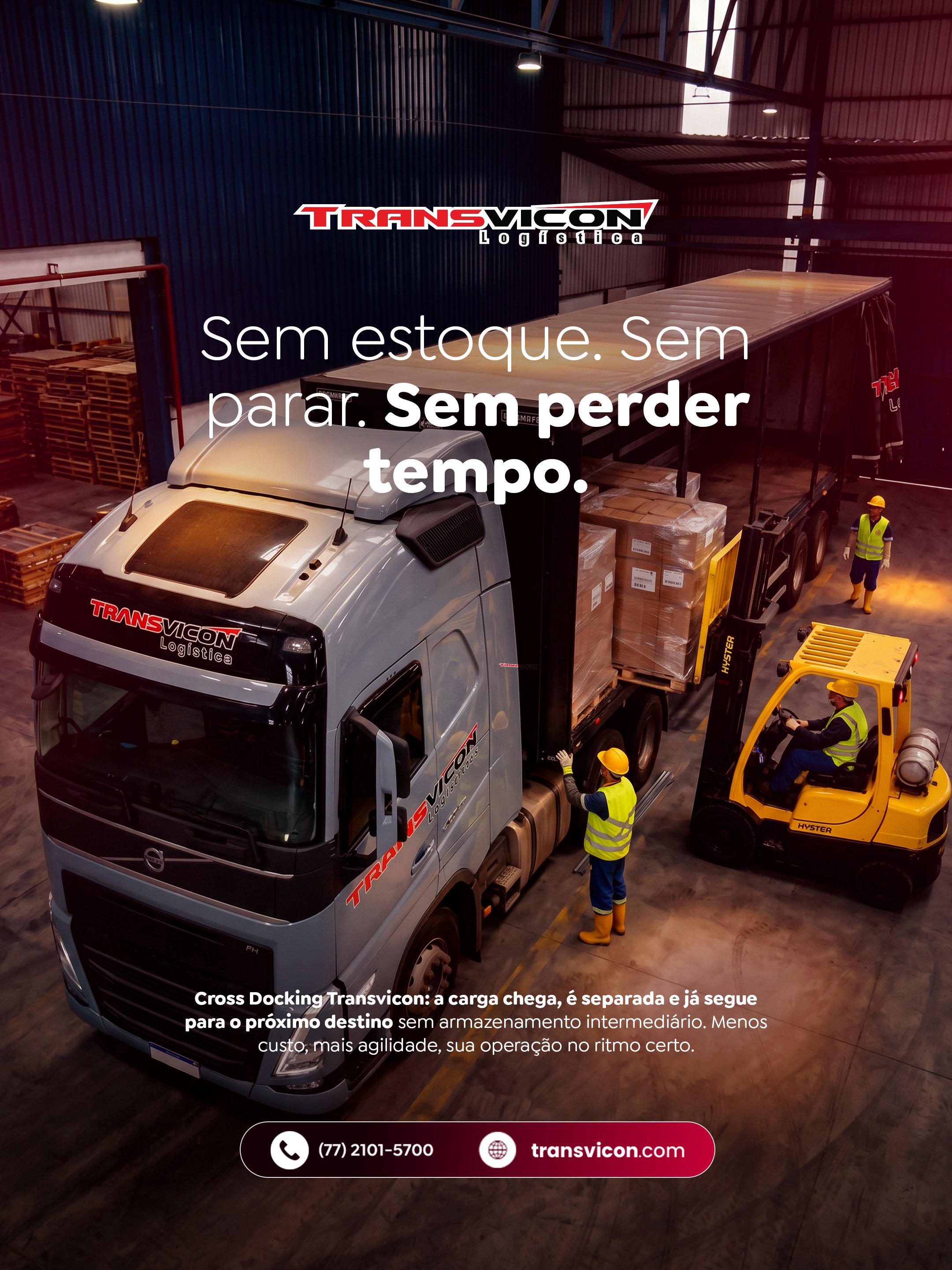 Cross Docking — sem perder tempo